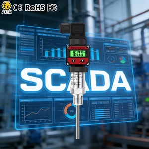 مقياس حرارة رقمي RTD، مستشعر درجة الحرارة، مستشعر حراري <span class=keywords><strong>PT100</strong></span>، <span class=keywords><strong>RS485</strong></span> <span class=keywords><strong>PT100</strong></span> - Product Image 1