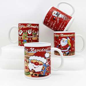Tazas de Cerámica Personalizadas para Regalos de Año Nuevo y Navidad, Tazas para Café - Product Image 3