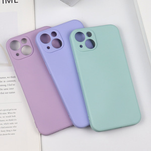 Silicone Trường Hợp Cho iPhone 2021, Mềm Cao Su TPU Silicon Điện Thoại Di Động Bìa Cho iPhone 13 Pro Max, Trường Hợp Cho iPhone 11 Pro 12 XS MAX - Product Image 1