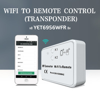 Convertisseur RF Tuya 240-930 MHz DC5V pour la commande de portail, de rideau et d'éclairage domestiques YET6956WTR