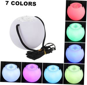 Wholesale Changing Color <b>LED</b> Poi <b>Balls</b> Light up With String Flashing Belly Dance <b>LED</b> <b>Ball</b> Toys for Night Club Christmas Party - Product Image 6