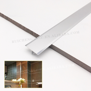 Moderno Profilo in Alluminio Impermeabile <span class=keywords><strong>per</strong></span> Bordi di <span class=keywords><strong>Piastrelle</strong></span>, Protezione Metallica <span class=keywords><strong>per</strong></span> Pareti e Pavimenti in Appartamenti - Product Image 6