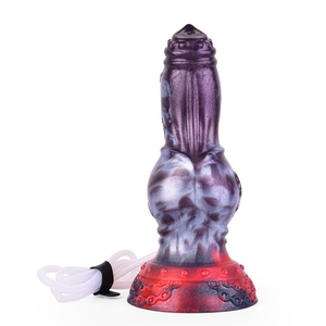 Soft Monster <b>Dildo</b> Squirting Fantasy <b>Dildo</b> Dragon Horse Dog <b>Dildo</b> Knotted Ejaculating Toy Big Anal Silicone Adult Toys for Women - Product Image 5