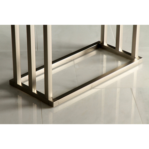 Porte-serviettes mural moderne à cinq niveaux, support portable pour salle de bain, barres de suspension multi-niveaux, cadre en métal en acier inoxydable - Product Image 4