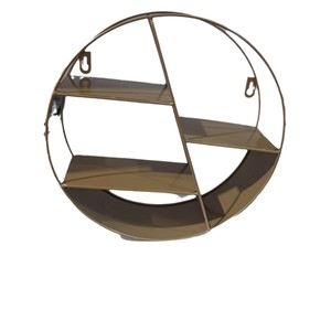 Scaffale da Parete in Metallo Stile Nordico Decorazioni Creative per Soggiorno e Camera da Letto con Ornamenti Pendenti - Product Image 5