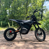 Motorcross Listrik Off-Road 3000W yang Tangguh untuk Remaja, Sepeda Motor Listrik, E-Moped, Ban 14/12 Inci, Sepeda Motor Listrik Segala Medan