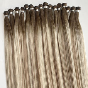 缝制式高品质雷米人发接发 丝滑手工编织发束 高级人发编织接发，打造无缝造型 - Product Image 1