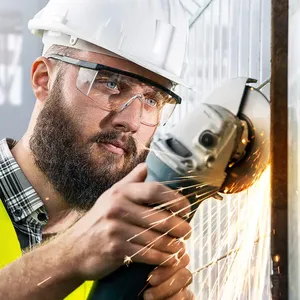Lunettes de sécurité anti-éclaboussures, 2 pièces, lunettes de protection pour les yeux, lunettes de laboratoire, lunettes de protection industrielles anti-vent et anti-poussière, lunettes de cyclisme - Product Image 5
