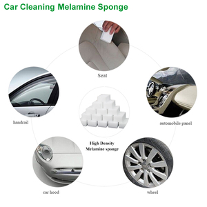 Giá rẻ Giá bán buôn/tùy chỉnh melamine miếng bọt biển với đóng gói túi trắng bọt biển ma thuật tẩy - Product Image 2