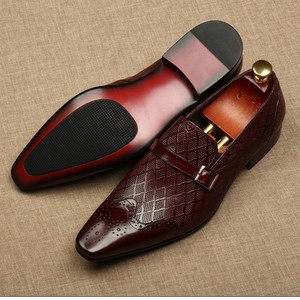 Nuevo Modelo 2026, Zapatos Oxford de Punta Puntiaguda de Diseño de Alta Gama, Zapatos Formales de Negocios de Cuero para Hombre - Product Image 5