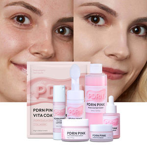 Suero Blanqueador con Péptidos Rosados, Crema de Colágeno, Productos para el Cuidado de la Piel, Suero Iluminador, PDRN, ADN de Salmón - Product Image 2