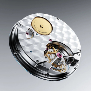 Reloj Mecánico de Lujo para <span class=keywords><strong>Hombre</strong></span>, Modelo 019, Caja de Oro Rosa con Diamantes, Esfera de <span class=keywords><strong>Araña</strong></span> de Diseño, Correa Deportiva Negra - Product Image 6