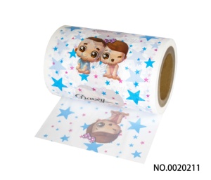 Lámina trasera <span class=keywords><strong>de</strong></span> película <span class=keywords><strong>de</strong></span> plástico PE personalizada transpirable <span class=keywords><strong>para</strong></span> <span class=keywords><strong>pañales</strong></span> <span class=keywords><strong>de</strong></span> bebés y adultos - Product Image 2