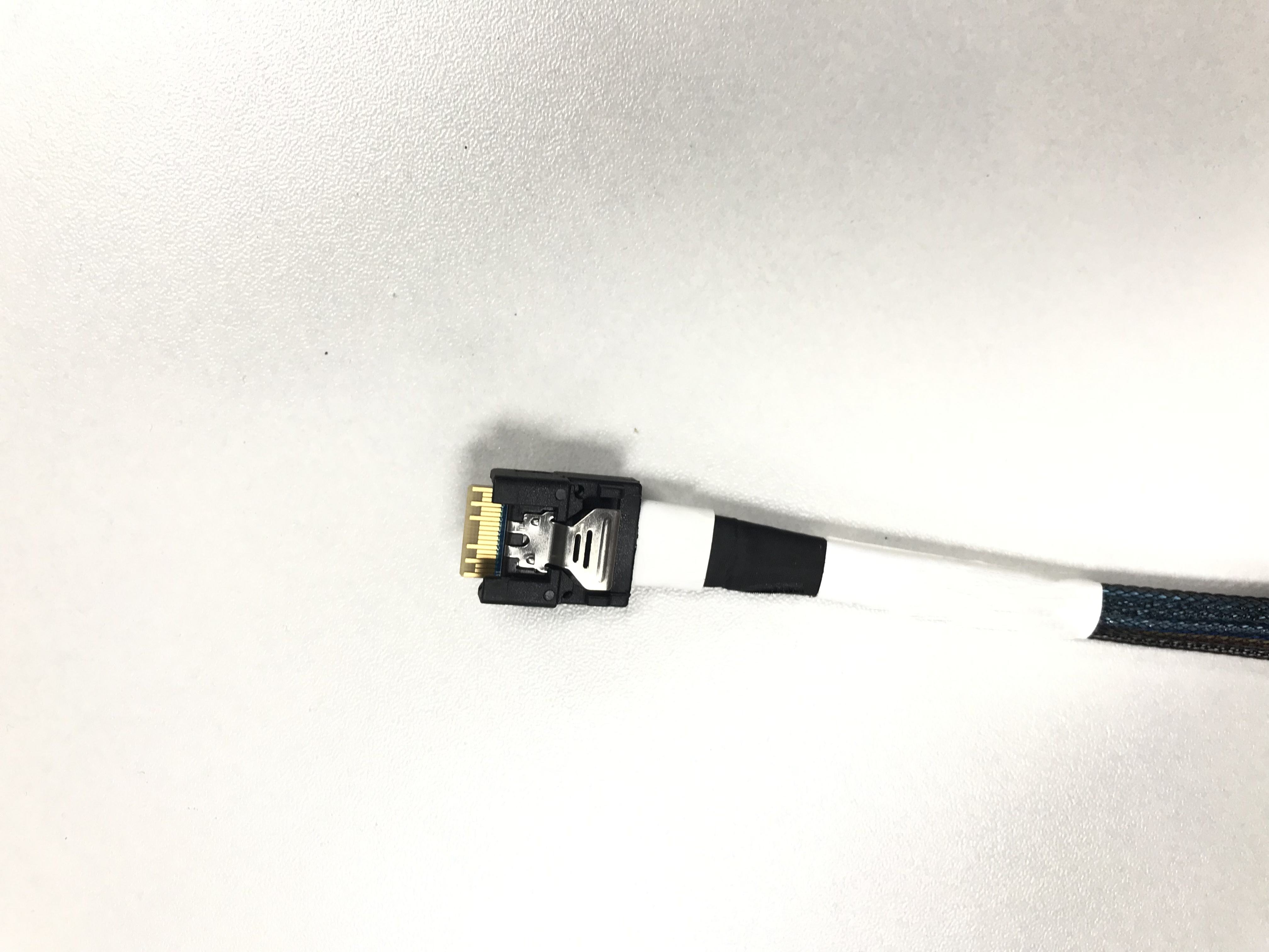 HONPNK New 90 Degree Multi-Angle Slim SAS 8654 4i to SFF-8654 4i MINI SAS Server Cable