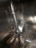 Cuve de fermentation et de mélange électrique Huashang en acier inoxydable avec agitateur horizontal pour cosmétiques