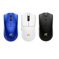 Souris de jeu sans fil MCHOSE K7 V2 Ultra+ avec capteur PAW3955 TI, Nordic 54L, 42000 DPI, fréquence de polling 8K, RGB, station de charge magnétique, trois modes