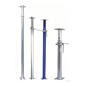 Colonnes en acier réglables avec supports de pièces d'échelle et d'échafaudage de conception moderne pour les ateliers d'entrepôts de modèles de construction - Product Image 2