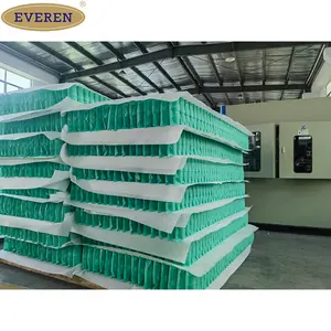 EVEREN Guangzhou Mattress Pocket Spring Coil Unit King Size Mattress Pocket Spring Mattress