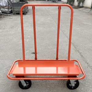 Carro de Almacenamiento Personalizable con Ruedas de Acero y Frenos, Capacidad de Carga de 3000 lb, para Paneles de Yeso y Mármol - Product Image 2