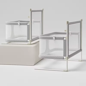 Portabile 3 in 1 lettino per bambini regolabile box per neonati <span class=keywords><strong>letto</strong></span> di sicurezza per bambini guardrail <span class=keywords><strong>letto</strong></span> convertibile <span class=keywords><strong>barriera</strong></span> per bambini - Product Image 3