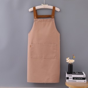 Chất Lượng Cao Nấu Ăn Tạp Dề Không Thấm Nước Nhà Hàng Nhà Bếp Nấu Ăn Tạp Dề H-Shoulder Mở Rộng Vải Biểu Tượng Tùy Chỉnh Tạp Dề - Product Image 2