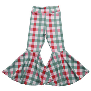 Popolare abbigliamento per bambini pantaloni per ragazze plus size <span class=keywords><strong>leggings</strong></span> svasati per bambini fascia elastica pantaloni per bambini vendita calda bell bottom - Product Image 5