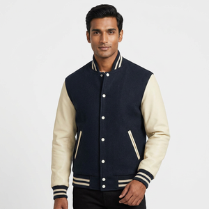 Veste de sport en molleton de coton pour garçon, respirante et confortable, options personnalisées, design jeune, en toile, pour l'école - Product Image 1