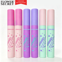 FLOWER SECRET Mascara Waterproof Nuit Étoilée Longue Tenue Courbant et Allongeant les Cils 3 Couleurs OEM/ODM Marque Privée Agent Recherché