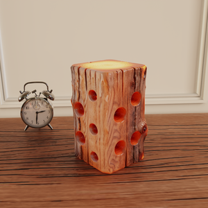 Custom Design Aquarium Drijfhout Decor Handgeschilderde High-End Keramische Vierkante Houten Staken Aquarium Aquarium Aquarium Hider Accessoires - Product Image 4