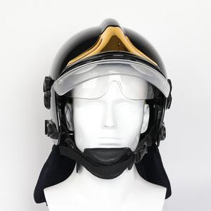Casco de Rescate Contra Incendios de Estilo Europeo, Resistente al Fuego, con Capucha, Equipo de Seguridad Contra Incendios - Product Image 6