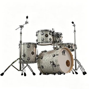 Acoustic Jazz <strong>Drum</strong> <strong>Kit</strong> 6 Ply Birch Shell with Snare and Four Stands for Concert Stage Musician Performance Wholesale - Product Image 5
