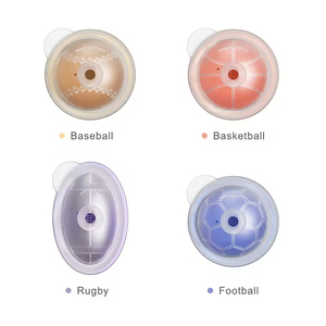 Food-grade Eco-friendly Reusable <b>Silicone</b> Whiskey Ball Household Ice <b>Tray</b> Mold With Lid - Product Image 2