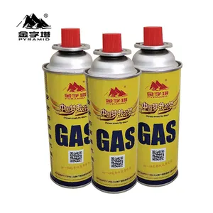 Hot Sale OEM Logo Aerosol Can For Gas Lighter Butane And Empty Gas Butane Canister