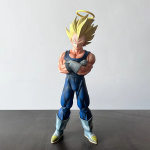 Figura de Anime de PVC de 28CM YJ DRAGON BAII <span class=keywords><strong>Majin</strong></span> <span class=keywords><strong>Vegeta</strong></span> con Cabeza Reemplazable, Modelo Super Saiyan, Figura de Manga, Estatua, Juguete - Product Image 5
