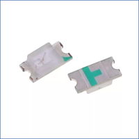 100PCS LED de Codificación Inversa 1206 Rojo/Verde/Amarillo/Azul/Blanco con Parche, Bombilla Luminosa para Teclado