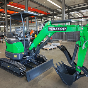 3 Ton Minigraafmachine 2700Kg <span class=keywords><strong>Yanmar</strong></span> Motor Rupsgraafmachine Youtop Yt27 Yt30 Graafmachine - Product Image 4