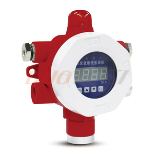 Détecteur de gaz fixe en aluminium haute précision DUOTESI 24V avec alarme sonore et lumineuse pour gaz combustibles/H2S/gaz de combustion - Product Image 6