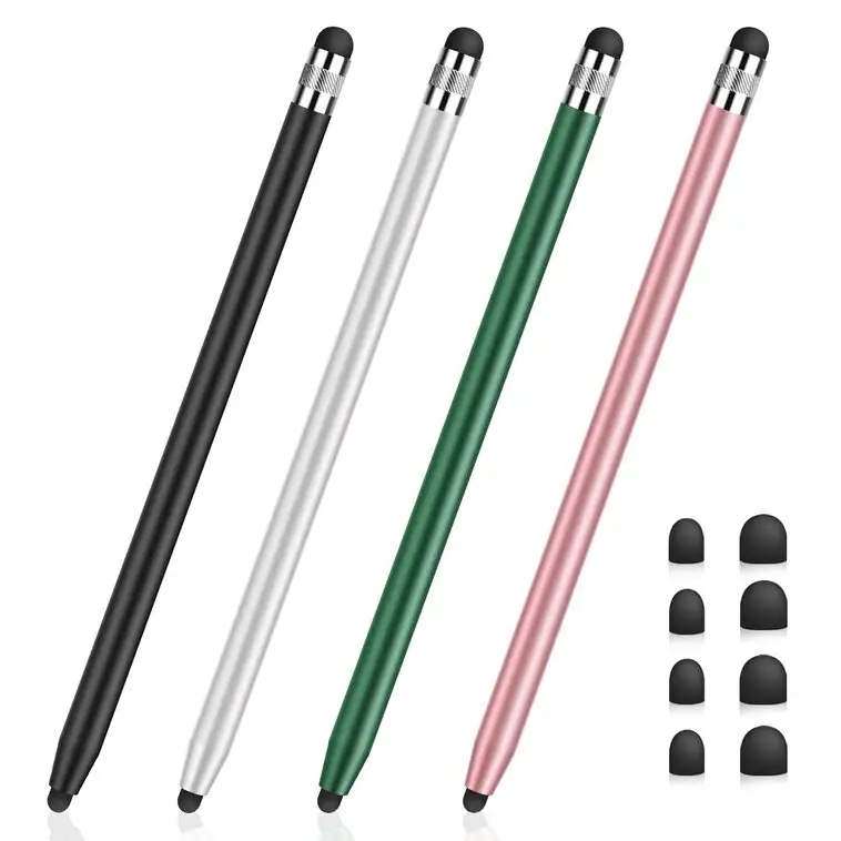 Stylus Pens for Touch Screens, Universal Tablet Pen Capacitive 2 in 1 Stylus for iPhone/iPad/Pro/Mini/Air/Samsung/Tablet