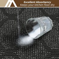 Alfombra de Cocina Personalizable, Antideslizante, Absorbente, Resistente al Aceite, Lavable, de Polipropileno con Bucle, Directo de Fábrica, para Fregadero y Lavandería