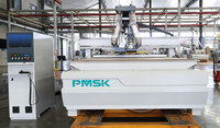 Mesin Router CNC Kayu 1325 Empat Kepala untuk Pemotongan Nesting Pembuatan Furnitur dengan Spindle Pendingin Udara