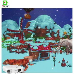 Jeu éducatif interactif de dessin en réalité augmentée - Mode multijoueur, projection personnalisable, taille 3x6m pour les parcs d'attractions pour enfants - Product Image 2