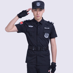 Bán Buôn Quần Áo Nam Dài Tay an ninh làm việc mùa xuân thu đông đào tạo mùa hè đồng phục đặc biệt bảo vệ đồng phục bảo vệ - Product Image 2