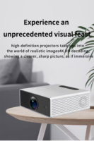 Proyector Nativo 1080p para el Hogar, Venta al por Mayor de Fábrica, con Altavoces Dobles Integrados, Compatible con 4K y Enfoque Automático