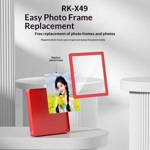 Cadres photo sans fil avec support de bureau, aimants, lecteur de disques, cadre musical électronique avec haut-parleur pour la lecture de <span class=keywords><strong>chansons</strong></span> - Product Image 4