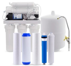 Sistema de Filtración de Agua Potable por Ósmosis Inversa (RO) de 6 Etapas Debajo del Fregadero con <span class=keywords><strong>Filtro</strong></span> de Remineralización y <span class=keywords><strong>Filtro</strong></span> Ultravioleta UV - Product Image 6