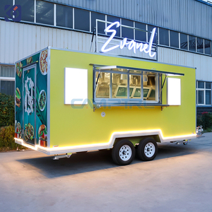 CAMPTRL ticari gıda kamyoneti açık gıda römorku Hot <span class=keywords><strong>Dog</strong></span> arabaları mobil gıda kamyonu deniz ürünleri Burger hızlı gıda römorkları - Product Image 2