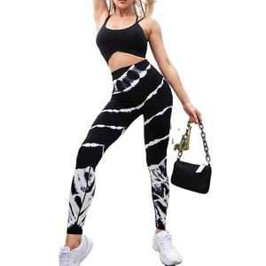 Leggings de gym personnalisés pour femmes, leggings de yoga, fitness et entraînement, leggings de yoga teintés - Product Image 1