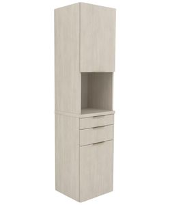 Station de coiffure murale Salon Tower avec armoire de rangement pour salon de coiffure, tiroirs et étagère ouverte - Product Image 1