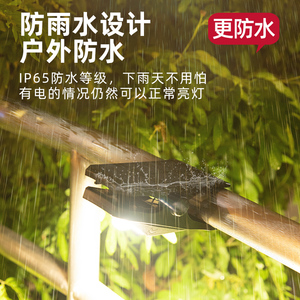 Lámpara Solar con Clip, Impermeable, para Cercas, Paredes, Jardín, Balcón, Patio, Camping, Tienda de Campaña, Iluminación Portátil para Exteriores - Product Image 5