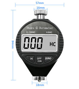 Digitale Duro meter <span class=keywords><strong>Shore</strong></span> A & D-Härte prüfer 0-100 Maßstab zum Testen der Härte in Gummi-Kunststoffschwamm-Acryl - Product Image 2